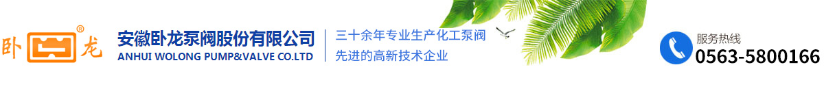 安徽臥龍泵閥股份有限公司